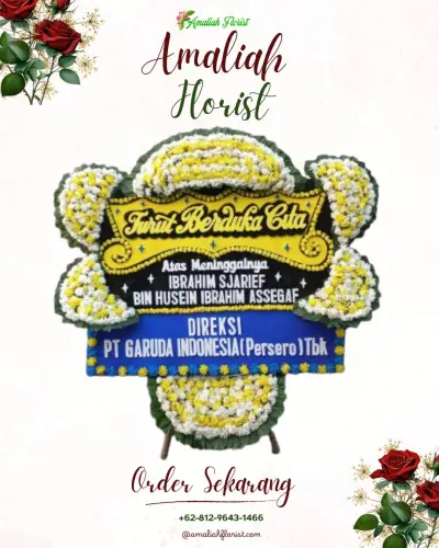 Papan Bunga Duka di Putat Kidul